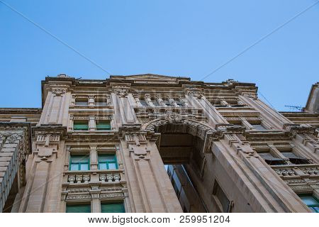City Streets And Life, Urban View. Cars, Peoples And Architecture. Travel Photo 2018.