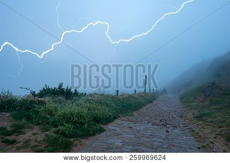 Electric Storm On The Road To Santiago