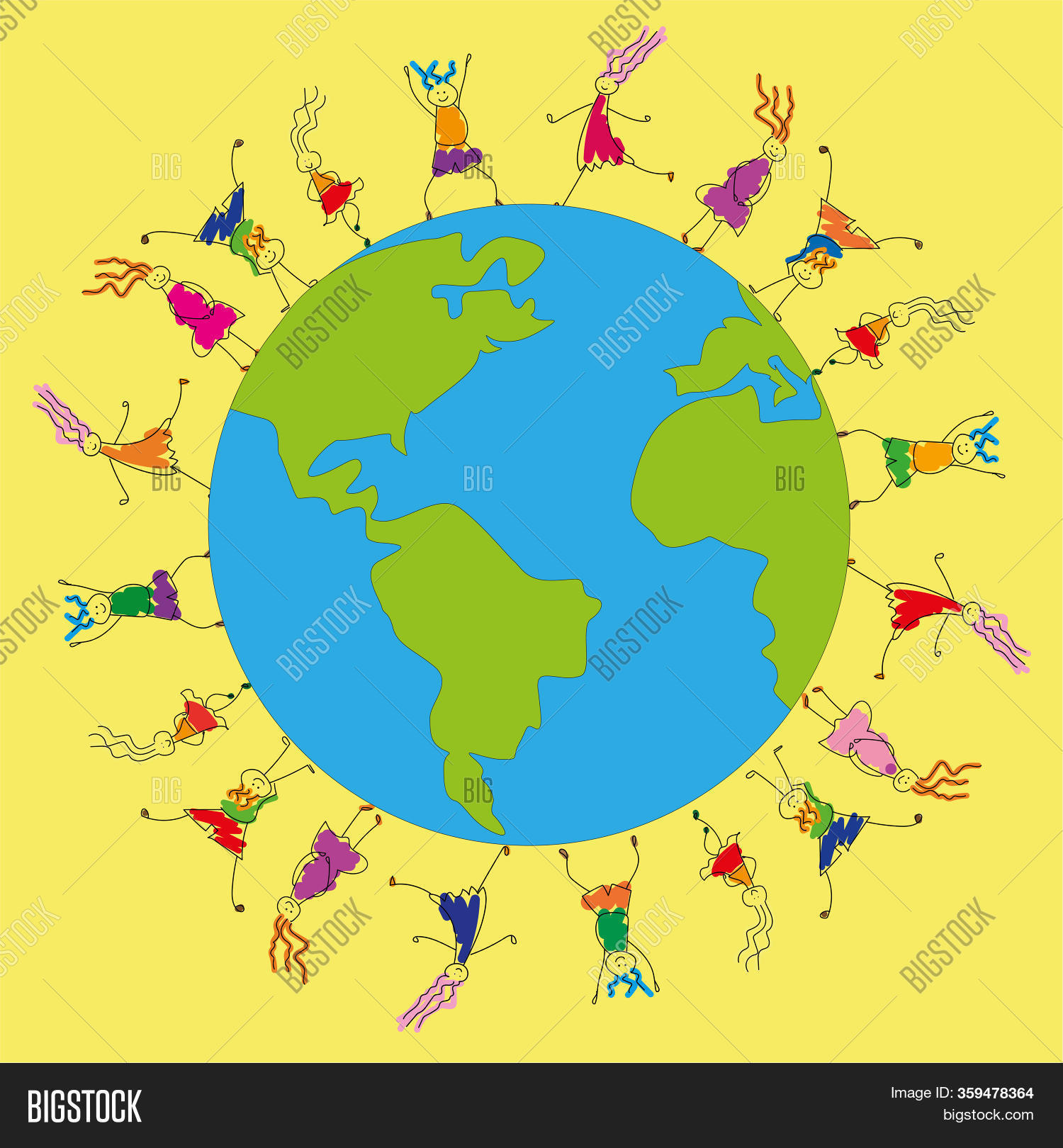 Earth Day. Children Image & Photo (Free Trial) | Bigstock