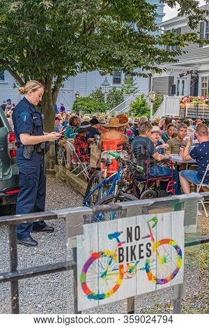 Provincetown Massachusetts August 21, 2019 At The End Of Cape Cod Provincetown Has A Large Gay Popul