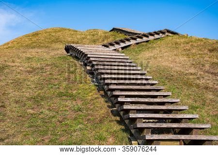 Hills Of Kernave, Lithuania, Unesco World Heritage, Was A Medieval Capital Of The Grand Duchy Of Lit