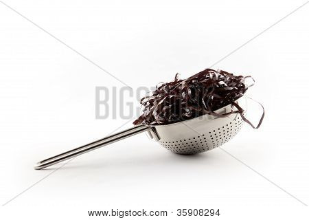 Volume salade in vergiet