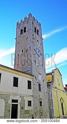 Parish Church Of Sv. Stjepan And Motovun Bell Tower - Istria, Croatia