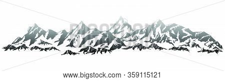 Mountains Silhouettes
