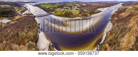 The Bridge To Lettermacaward In County Donegal - Ireland.