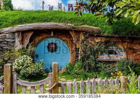 The Village Of Hobbiton. Matamata, New Zealand.