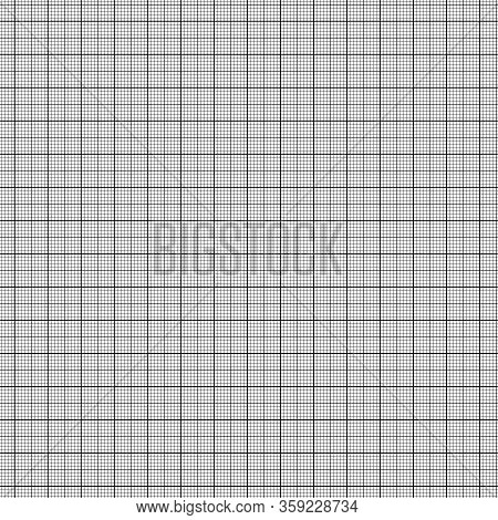 Seamless Millimeter Graph Paper With A Geometric Square Grid.