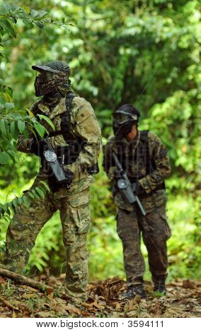 Jungle temaer Paintball