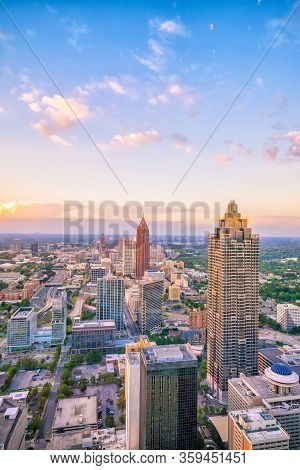 Skyline Of Atlanta City