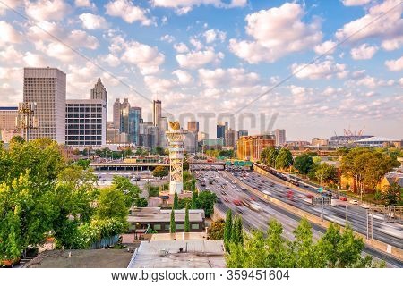 Skyline Of Atlanta City