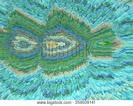 Background From Colorful 3d Extruded Pyramids. Abstract Pyramids 3d Extrude Background Design Textur