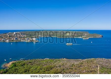 Aerial View On Famous Smedley's Point, Sydney, Australia.