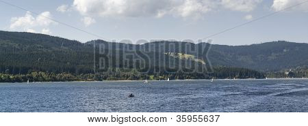 Schluchsee 全景视图