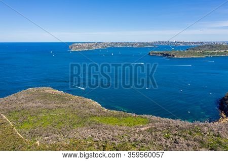 Aerial View On Famous South Head, Sydney, Australia.