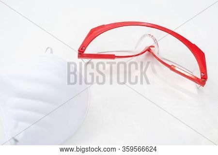 Ppe Personal Protective Equipment With Protec Coronavirus Or Covid-19 Virus.