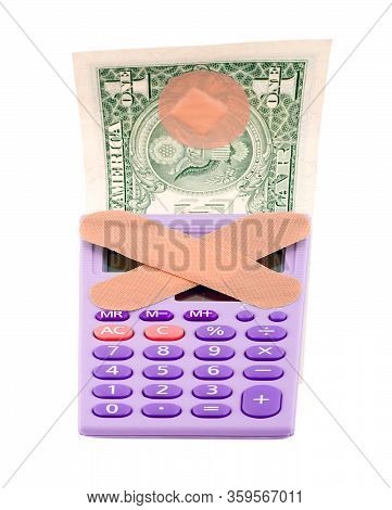 Us Money Concept Of Coronavrius Epidemic Economic Crisis