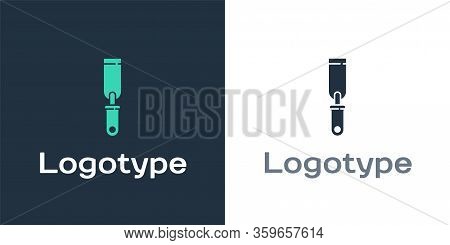 Logotype Rasp Metal File Icon Isolated On White Background. Rasp For Working With Wood And Metal. To