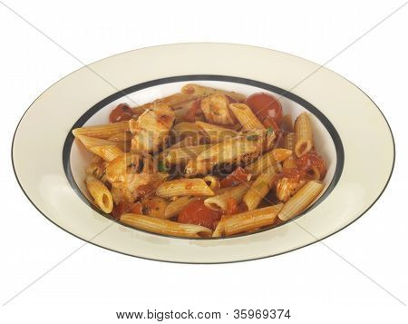 Pollo Penne all'Arrabbiata