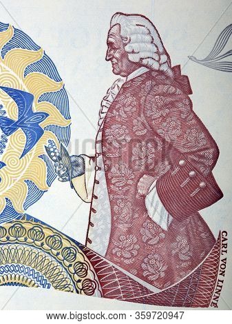 Carl Linnaeus A Portrait From Swedish Money