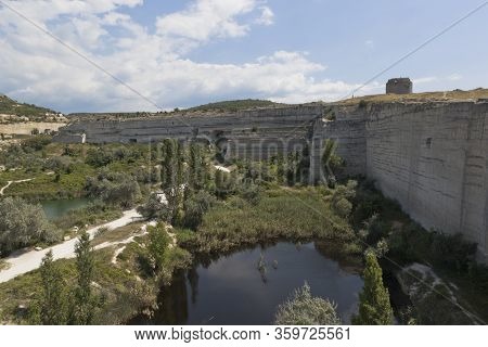 Quarry Of A Former Quarry In Inkerman, Sevastopol, Crimea, Russia