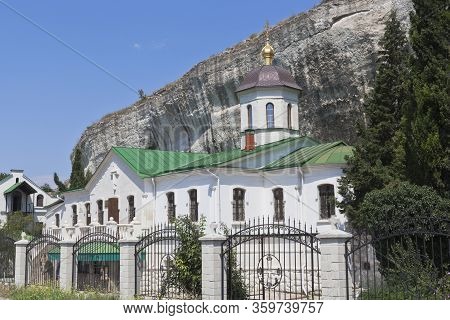 Church Of The Holy Trinity In The Inkerman Cave Monastery, Sevastopol, Crimea, Russia