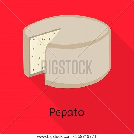 Vector Illustration Of Cheese And Chechil Icon. Web Element Of Cheese And Meal Vector Icon For Stock