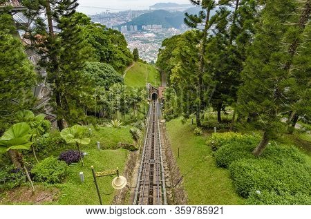 Penang Hill Upper Station, Malaysia Thick Greens