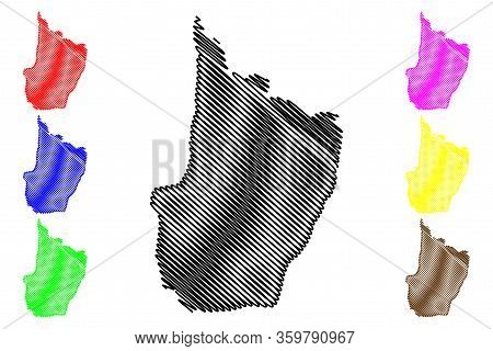 Upper Demerara-berbice Region (administrative Regions Of Guyana, Co-operative Republic Of Guyana) Ma