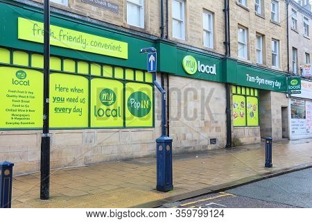 Huddersfield, Uk - July 10, 2016: My Local Store In Huddersfield, West Yorkshire, Uk. My Local Was A