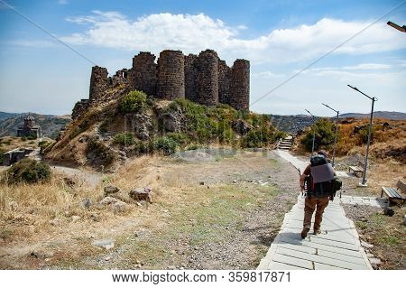 Trever And Amberd Fortress And Vahramashen Church In Armenia