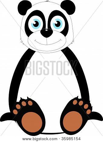 Kreslený Panda