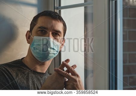Home Imprisonment. Self-isolation Penalties. Isolation At Home For Self Quarantine. Social Inhibitio