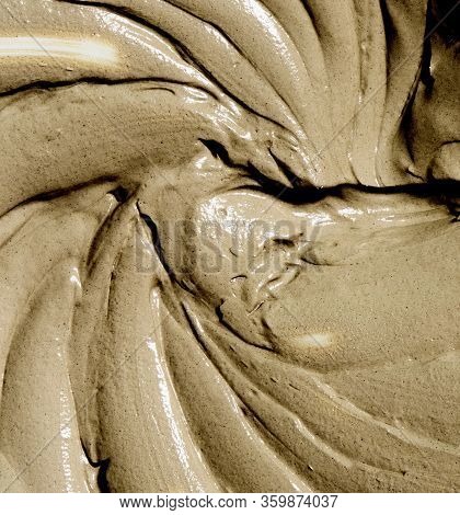 Cosmetic Clay, Face Mask. To Narrow The Pores. Texture.