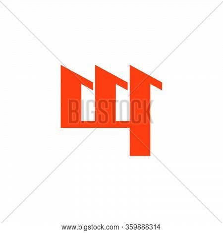 Letter Wq Arrow Up Geometric Logo Vector