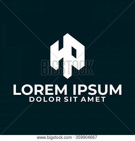 Initial Letter Hp Vector Photo Free Trial Bigstock