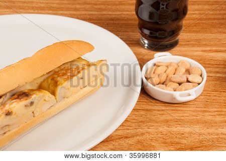 Hiszpańska Tortilla bagietki