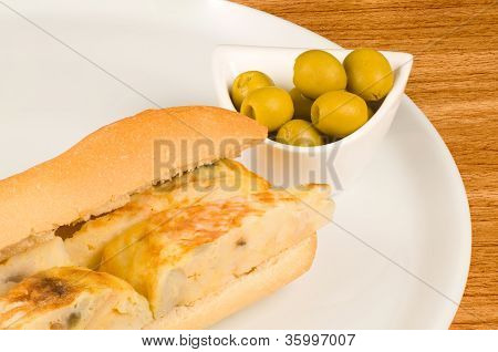 Tortilla i oliwki