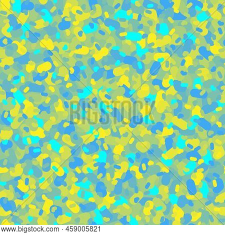 Flecktarn Camouflage Seamless Pattern Background. Vector Illustration.