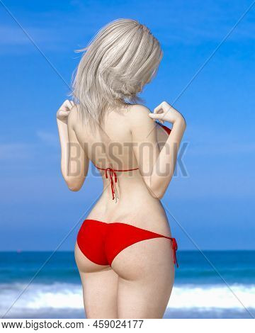 Woman Swimsuit On Image & Photo (Free Trial) | Bigstock
