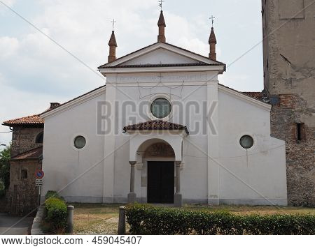 Santa Maria Maggiore Church In Candelo