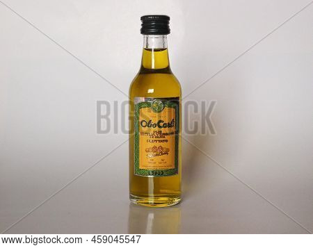 Sample Bottle Of Olio Carli Extra Virgin Olive Oil