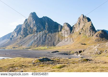Hvalnes Lava Beach Landscape, East Iceland Landmark