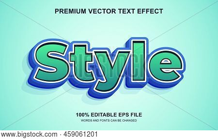 Editable Text Effects- Style Text Effects