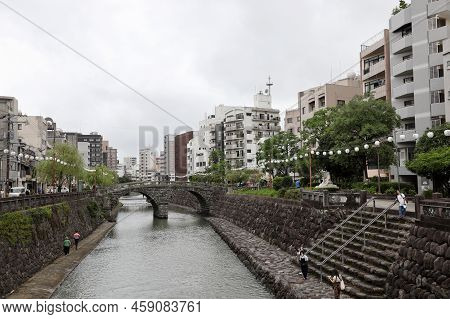 The Meganebashi Bridge
