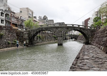 The Meganebashi Bridge