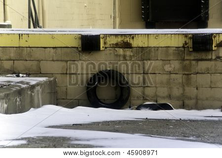 Worn Loading Dock
