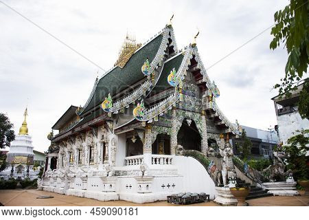 Ancient Architecture Ubosot Church And Antique Building For Thai People Travelers Travel Visit And R