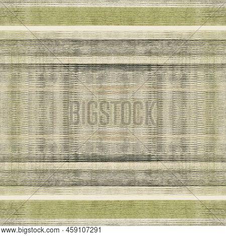 Green Forest Marl Seamless Pattern. Textured Woodland Weave For Irregular Melange Background. All Ov