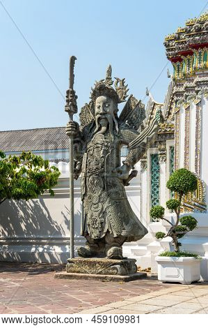 Wat Pho (known Also As The Temple Of The Reclining Buddha) Is A Buddhist Temple Complex In Bangkok, 