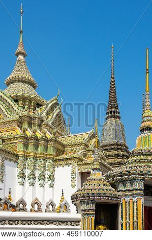 Wat Pho (known Also As The Temple Of The Reclining Buddha) Is A Buddhist Temple Complex In Bangkok, 